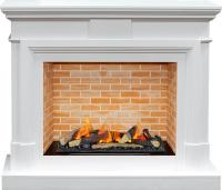 Dimplex Каминокомплект Coventry - Белый / Кирпич с очагом Cassette 600 LNH-INT (с дровами)