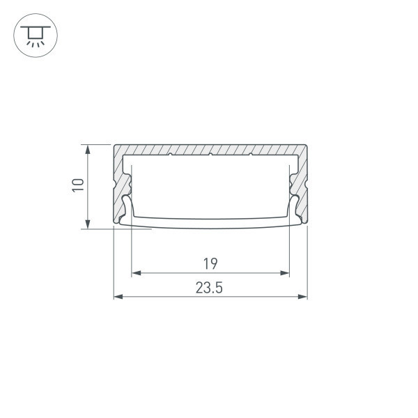 Профиль Arlight 036768