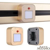 Трековая система розеток Arte Milano 380022TL/Light Gold