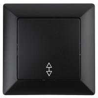 Переключатель 1-кл. СП Solo 4-103-05 10А 250В IP20 антрацит Intro Б0053581