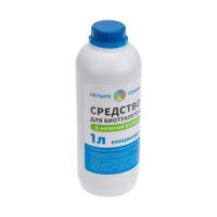 Средство для биотуалетов в нижний бачок, 1 литр ЧЕТЫРЕ СЕЗОНА