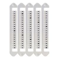 Маркировка для клемм ширина 5мм от 31 до 40 горизонтальная ориентация DKC NUTB-5-31-40H