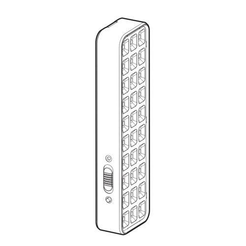 Светильник светодиодный DBA-102-0-20 30LED 5ч IP20 выход аварийный непостоянный Эра Б0044395