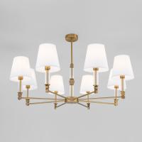 Люстра на штанге Eurosvet 60145/8 латунь