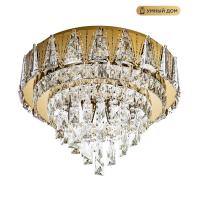 Накладная люстра LED4U L9437-500 GD с УД