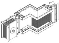 Секция Z-образ. прав. 3200А Al 3L+N+PER IP55 тран. IEK LB-3200A4-35-F-ZR