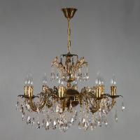 Подвесная люстра AMBIENTE by BRIZZI 2118/8 PB Tear Drop