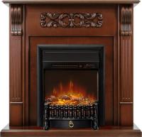Royal Flame Каминокомплект Venice - Махагон коричневый антик с очагом Fobos FX M Black RC