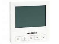 Термостат комнатный Teplocom TS-Prog-220/3A, проводной, прогр., реле 250В, 3А