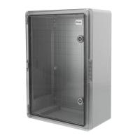 Корпус пластиковый ЩМПп с прозрачной дверцей и монтажной панелью 500х350х190мм, АБС, УХЛ1, IP65 REXANT