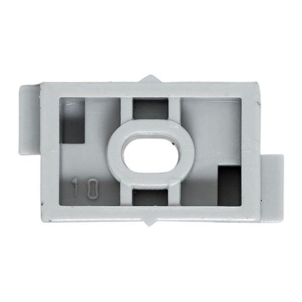 Держатель для труб (клипса) d16мм для монтажн. пистолета сер. (уп.100шт) Plast EKF derjp-z-16