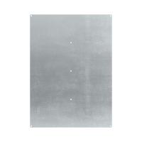 Панель монтажная для цельного навесного шкафа из фибергласа 800х600мм метал. DKC CN5086MP