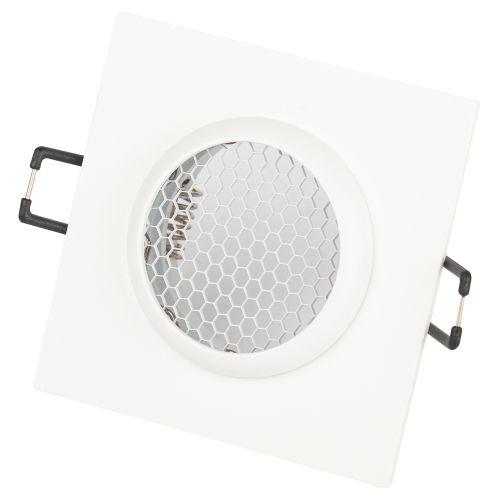 Светильник KL110 MR16 GU5.3 встраив. алюм. WH бел. матов. ЭРА Б0061529