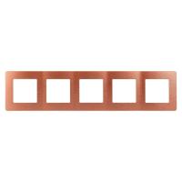 Рамка 5-м 12-5105-14 сатин медь Эра Б0052547
