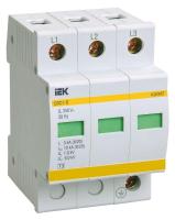 Ограничитель перенапряжения ОПС1-D 3P IEK MOP20-3-D