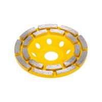 Чашка алмазная шлифовальная, двухрядная, 115х22,2мм KRANZ