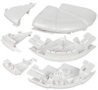 Угол для кабель-канала внешн. изменяемый 60-120град. для DLP 150х50 бел. ИЭК Leg 010635