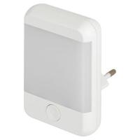 Светильник светодиодный NN-624-SW-W ночник в розетку с выключателем бел. ЭРА Б0057214