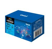 Гирлянда LED ULD-S1000-100/DTA MULTI IP20 10м. 100 диодов разноцвет. свет провод прозр. Uniel UL-00007199