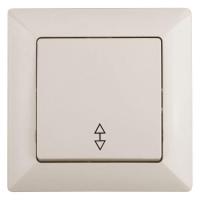 Переключатель 1-кл. СП Solo 4-103-02 10А 250В IP20 слон. кость Intro Б0053577