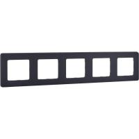 Рамка 5-м Inspiria антрацит IEK 673973
