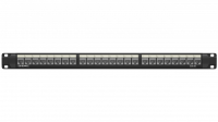 Патч-панель 19дюйм 1UCAT5E 24 модуля RJ45 экранированная DKC RN5PPF24