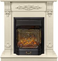 Royal Flame Каминокомплект Palermo SFT (Разборный) - Слоновая кость с очагом Majestic FX M Black RC