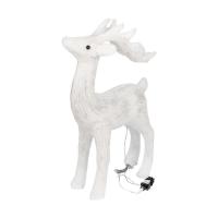 Акриловая светодиодная фигура Олень 50х25х75 см, IP65, понижающий трансформатор в комплекте NEON-NIGHT