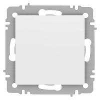 Кнопка Accent 6-109-01М 10А-250В IP20 СУ бел. матов. Intro Б0063604