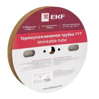 Трубка термоусадочная ТУТ 4/2 прозр. (уп.100м) PROxima EKF tut-4-tr