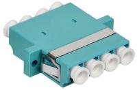 Адаптер оптический проходной LC-Quad OM3 UPC ITK FC-LCQ-UPC-03