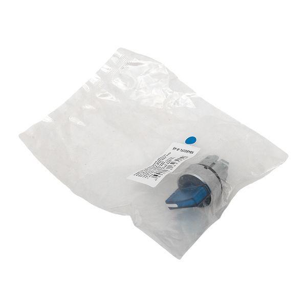 Механизм переключателя исполнительный ХB4 син. на 2 положения с фиксацией с подсветкой с короткой ручкой IP65 EKF XB4BD2FL-B-65