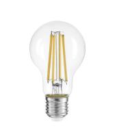 Лампа светодиодная филаментная PLED OMNI 8Вт A60 3000К тепл. бел. E27 230В/50Гц CL JazzWay 5021693