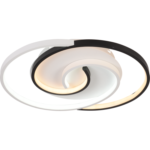 Светильник светодиодный Abby 6101-103 73Вт 3900К-4400К потолочн. модерн с пультом Rivoli Б0059008