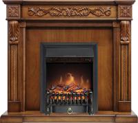 Royal Flame Каминокомплект Neapol - Дуб антик с очагом Fobos FX Black