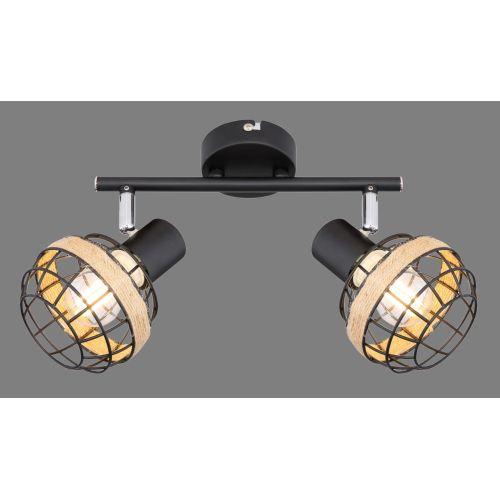 Светильник Fedora 7033-702 2хE14 40Вт настенно-потолочный спот поворотный Rivoli Б0047140