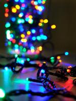 Гирлянда ILD300C-GM 300LED мульти 15м 8 реж. Shlights 4690601043757