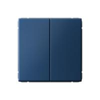 Выключатель 2-кл. ArtGallery 10AX быстрозажим. клем. механизм аквамарин SE GAL001151S