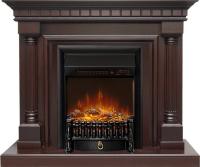 Royal Flame Каминокомплект Dallas - Темный дуб с очагом Fobos FX M Black RC