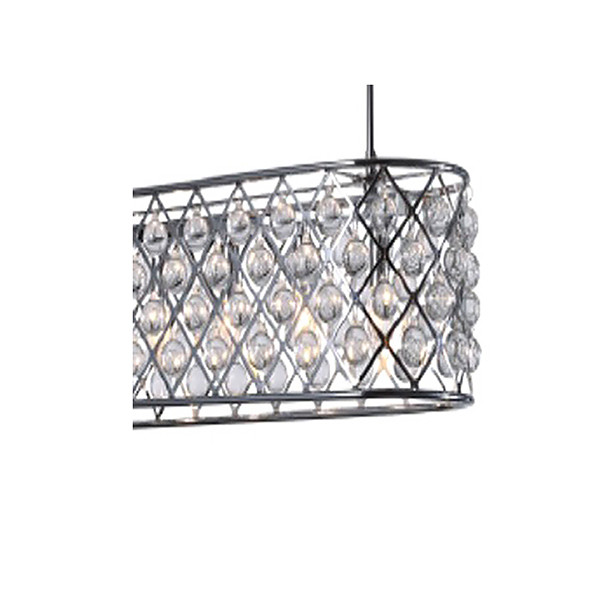 Подвесная люстра DeLight Collection KR0277P-4 chrome