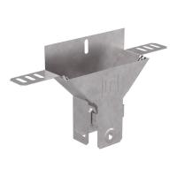 Ответвитель для лотка вертикальный 50х50 Стандарт с крышкой Промрукав PR16.0933