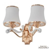 Бра Arte Milano 303987/2W Wh/Gd