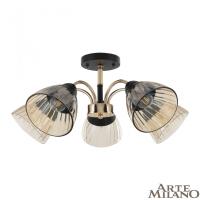 Люстра на штанге Arte Milano 320119/5 FG+BK