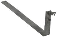 Держатель проводника круглого 6-10мм черепич. кровля L380мм оцинк. сталь TD IEK ZDP80-13-5-16-380