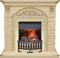Dimplex Каминокомплект Bern Сланец крупный бежевый / Алебастр темная патина с очагом Danville Brass FB2