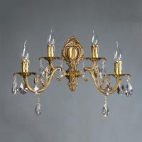 Бра AMBIENTE by BRIZZI 8888/2+2 AB Tear Drop