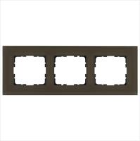 Рамка 3-м G-Glass стекло каперсовый Jasmart G1003GT