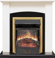 Royal Flame Каминокомплект Baltimore - Слоновая кость, черный с очагом Majestic FX Brass