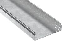 Лоток листовой неперфорир. 80х300 L2500 сталь 2.0мм HDZ ESCA 7 IEK CLN10-080-300-200-D25-HDZ