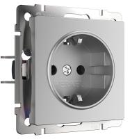 Розетка Werkel W1171006 серебряный